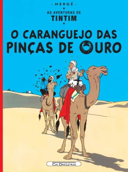 AS AVENTURAS DE TINTIM - O CARANGUEJO DAS PINÇAS DE OURO