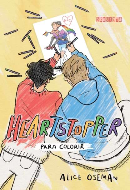 HEARTSTOPPER PARA COLORIR