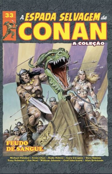 A ESPADA SELVAGEM DE CONAN • VOL. 33