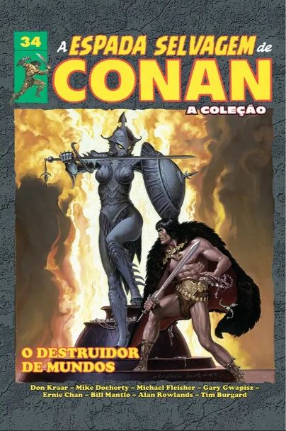 A ESPADA SELVAGEM DE CONAN • VOL. 34