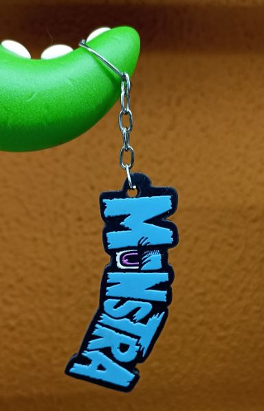 CHAVEIRO MONSTRA • AZUL