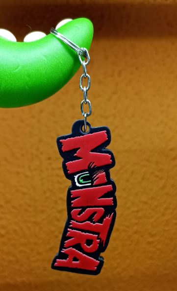 CHAVEIRO MONSTRA • VERMELHO