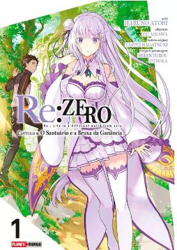 RE: ZERO - CAPÍTULO 4: O SANTUÁRIO E A BRUXA DA GANÂNCIA • VOL. 01