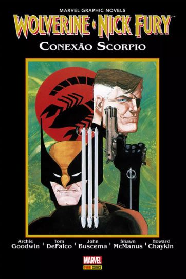 WOLVERINE & NICK FURY: CONEXÃO SCORPIO (MARVEL GRAPHIC NOVEL)
