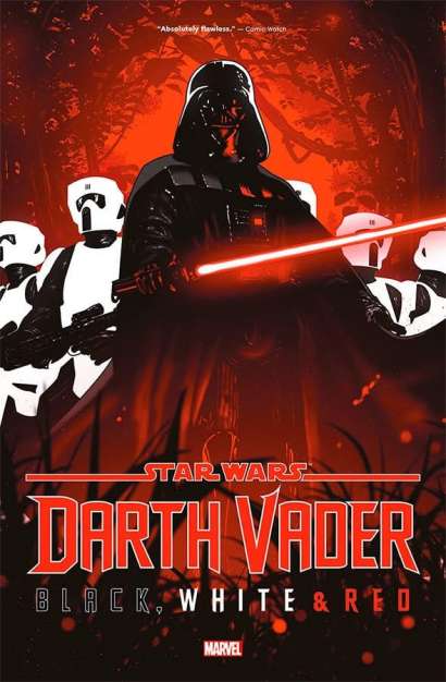 DARTH VADER: PRETO, BRANCO E VERMELHO