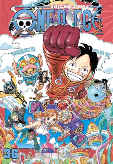 ONE PIECE 3 EM 1 VOL. 36