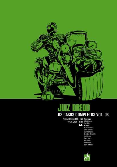 JUIZ DREDD - OS CASOS COMPLETOS • VOL. 03 (OMNIBUS)
