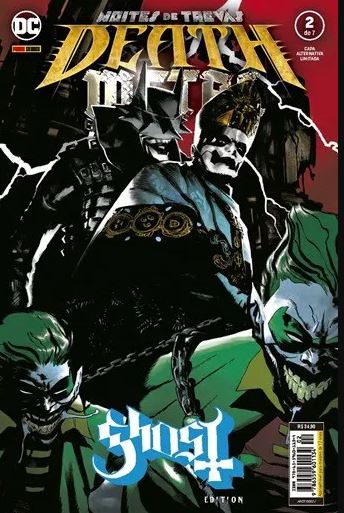 NOITE DE TREVAS - DEATH METAL • 2 (CAPA GHOST)