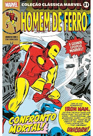 COLEÇÃO CLÁSSICA MARVEL • VOL.21: HOMEM DE FERRO • VOL.03