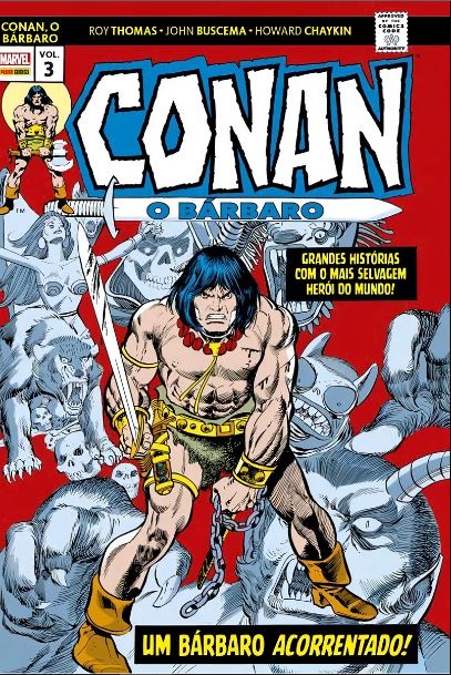 CONAN, O BÁRBARO - OMNIBUS • VOL.03