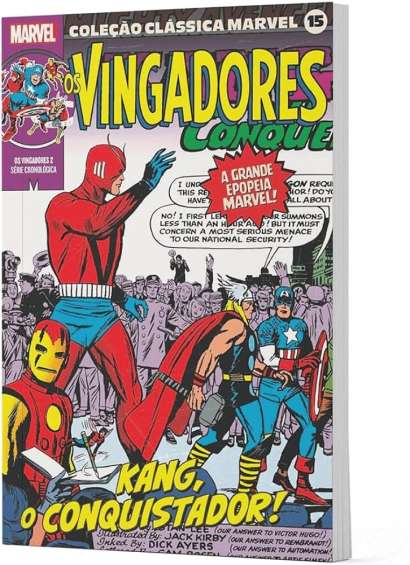 COLEÇÃO CLÁSSICA MARVEL • VOL.15 - OS VINGADORES • VOL.02