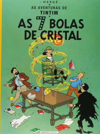 AS AVENTURAS DE TINTIM - AS 7 BOLAS DE CRISTAL