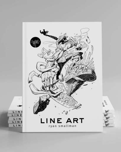 LINE ART - ARTBOOK RYAN SMALLMAN