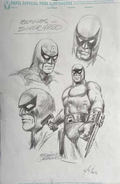 ORIGINAL - EUGÊNIO COLONNESE - ESTUDO SUPER ARGO