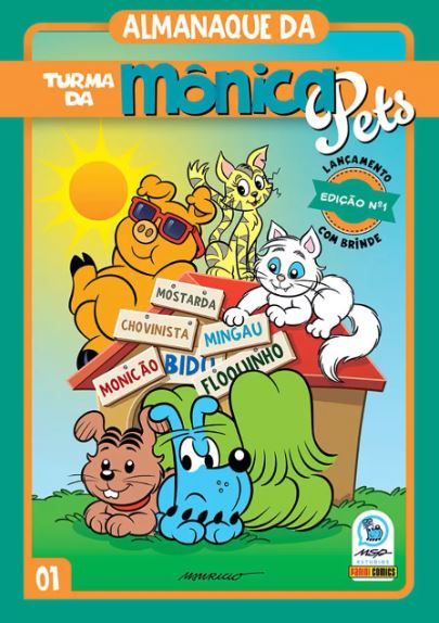 ALMANAQUE DOS PETS DA TURMA DA MÔNICA 01