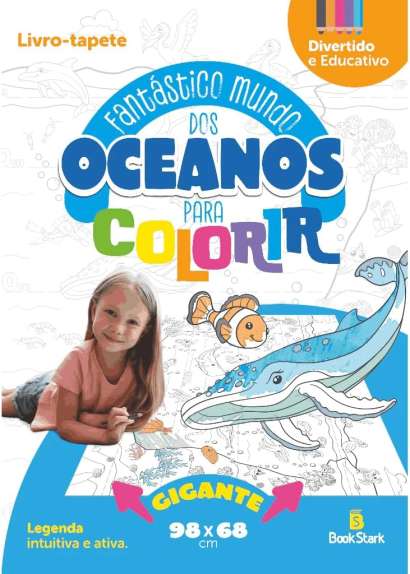 FANTÁSTICO MUNDO DOS OCEANOS PARA COLORIR