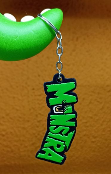 CHAVEIRO MONSTRA • VERDE