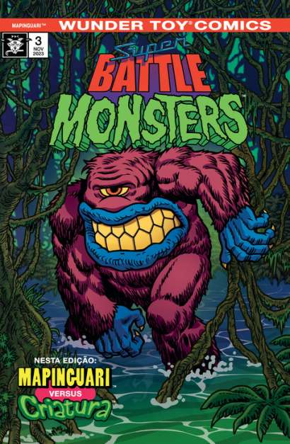WUNDER TOY COMICS #3: SUPER BATTLE MONSTERS (CAPA MAPINGUARI)