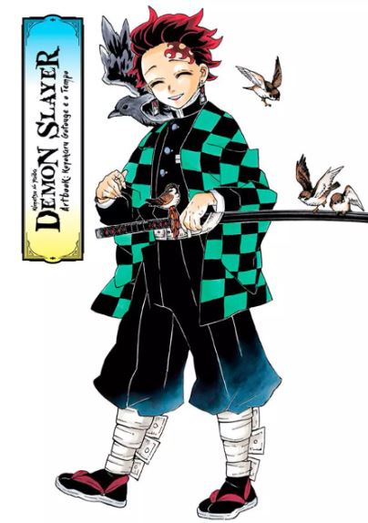 DEMON SLAYER ARTBOOK: KOYOHARU GOTOUGE E O TEMPO