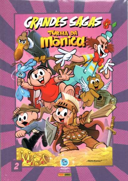 AS GRANDES SAGAS DA TURMA DA MÔNICA VOL. 02