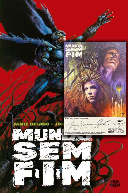 MUNDO SEM FIM • COM BOOKPLATE AUTOGRAFADO LIMITADO