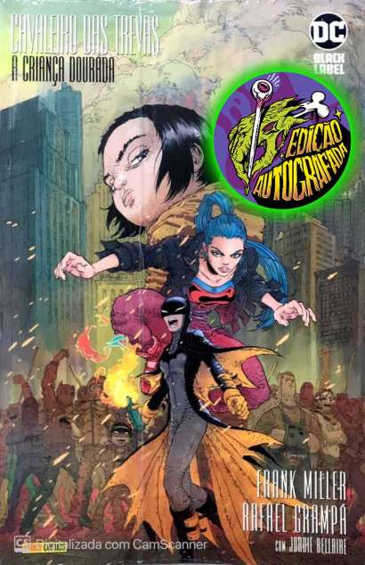 CAVALEIRO DAS TREVAS: A CRIANÇA DOURADA • AUTOGRAFADO