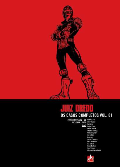 JUIZ DREDD - OS CASOS COMPLETOS • VOL. 01 (OMNIBUS)