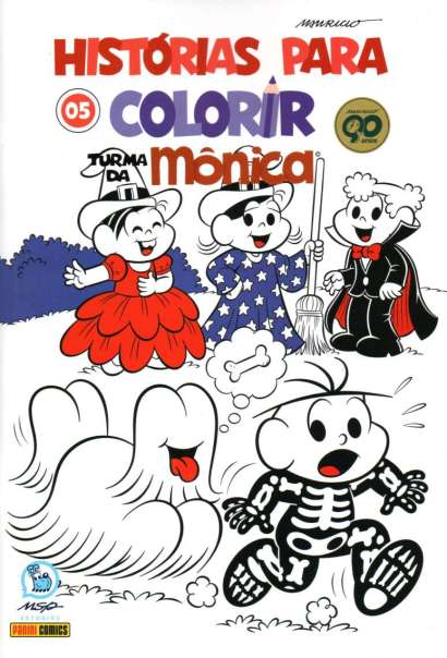 ALMANAQUE DA TURMA DA MÔNICA PARA COLORIR 05