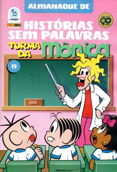 ALMANAQUE HISTÓRIAS SEM PALAVRAS DA TURMA DA MÔNICA 19