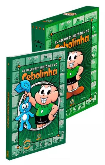 AS MELHORES HISTÓRIAS DO CEBOLINHA VOL. 1 COM BOX