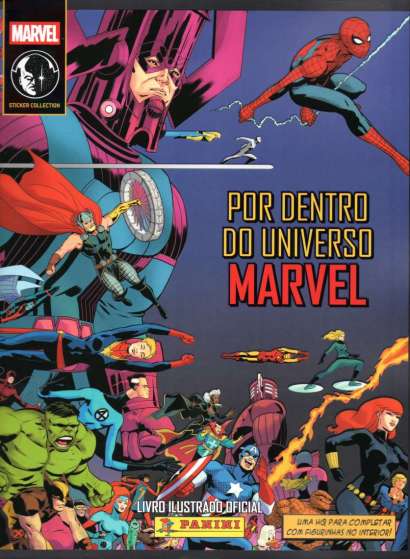 MARVEL COMICS 2025 - ÁLBUM CAPA CARTÃO