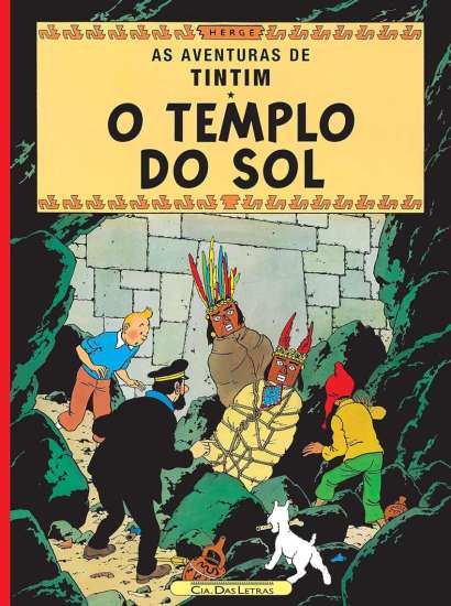 AS AVENTURAS DE TINTIM - O TEMPLO DO SOL