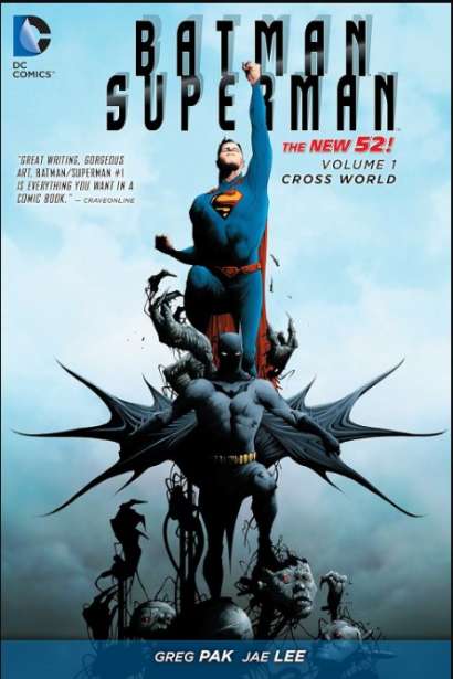 BATMAN - SUPERMAN THE NEW 52! VOLUME 01 - CROSS WORLD