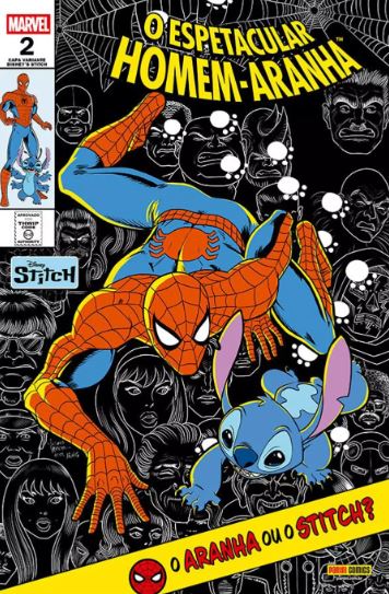 O ESPETACULAR HOMEM-ARANHA (2025) 02 - CAPA VARIANTE STITCH