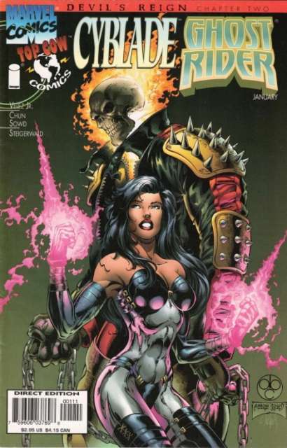 CYBLADE & GHOST RIDER VOLUME 2 (JAN/1997)