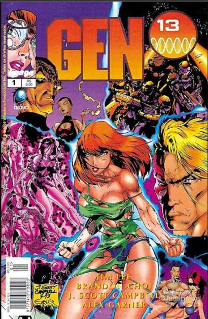 COMBO GEN 13 + GEN 13 E GERAÇÃO X (1996/97)