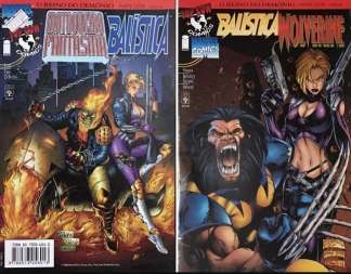 MOTOQUEIRO FANTASMA E BALISTICA - BALÍSTICA E WOLVERINE - VOLUME 2 (1998)