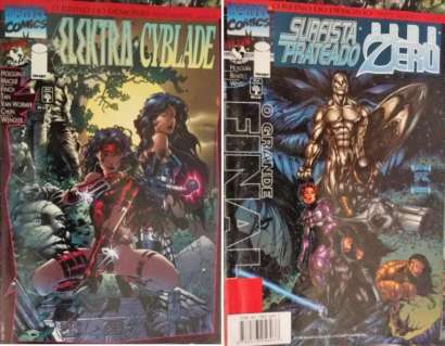ELEKTRA E CYBLADE - SURFISTA PRATEADO E ARMA ZERO - VOLUME 4