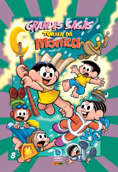 AS GRANDES SAGAS DA TURMA DA MÔNICA VOL. 8