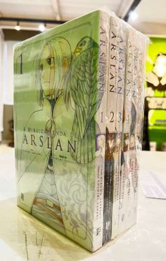 COMBO A HISTÓRICA LENDA DE ARSLAN (1 À 6)