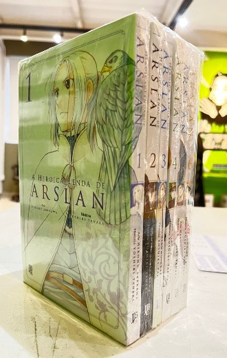 COMBO A HISTÓRICA LENDA DE ARSLAN (1 À 6)