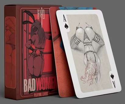 BARALHO BAD WÖMEN - VERMELHO