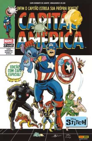 AVANTE, VINGADORES!(2022) VOL. 20/38 - CAPA VARIANTE STITCH