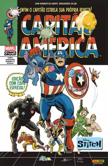 AVANTE, VINGADORES!(2022) VOL. 20/38 - CAPA VARIANTE STITCH
