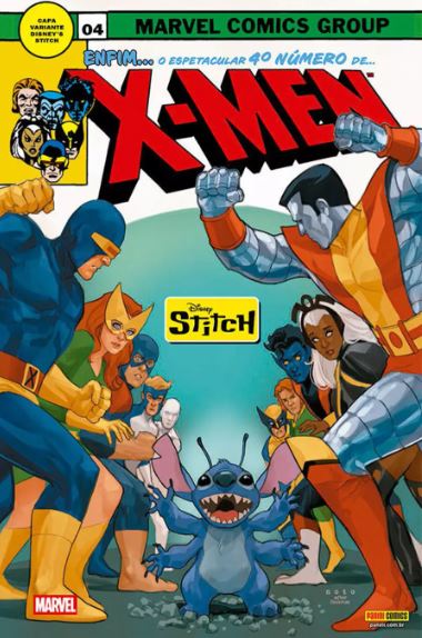 OS FABULOSOS X-MEN (2025) 04 - CAPA VARIANTE STICH