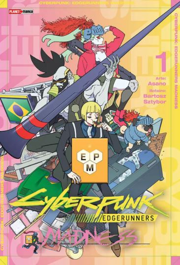 CYBERPUNK EDGERUNNERS MADNESS VOLUME 1 (CAPA VARIANTE)