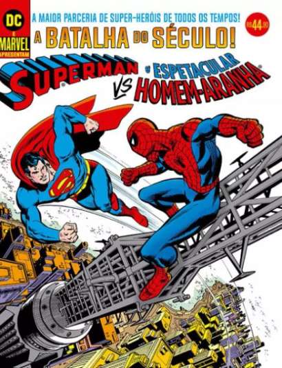 SUPERMAN VS. HOMEM-ARANHA - EDIÇÃO COMEMORATIVA 50 ANOS (ENCONTROS CLÁSSICOS DC E MARVEL)