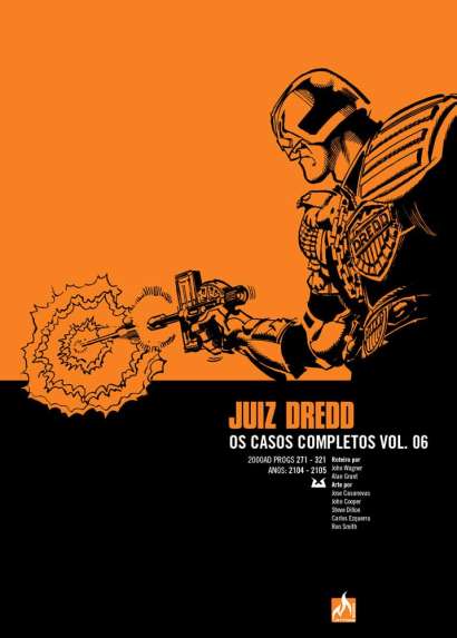 JUIZ DREDD OMNIBUS - OS CASOS COMPLETOS VOL. 06