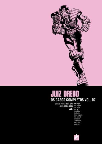 JUIZ DREDD OMNIBUS - OS CASOS COMPLETOS VOL. 07