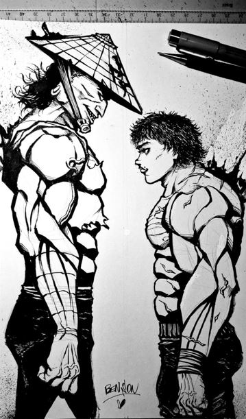 ORIGINAL SHAOLIN/BAKI + EXEMPLAR AUTOGRAFADO